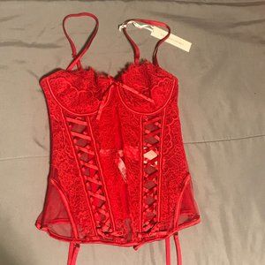 Red Corset Top (s) - Victoria's Secret